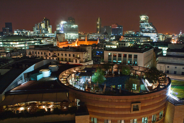 Coq D'Argent by night